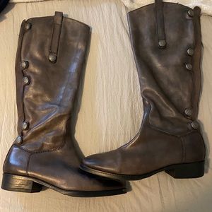 Grayish Brown Boots